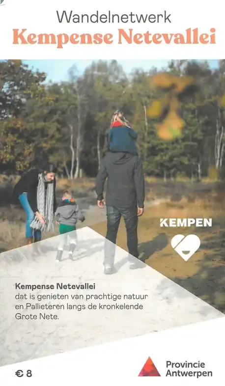 wandelkaart Kempense Netevallei 1:25.000 Veilige Betaling