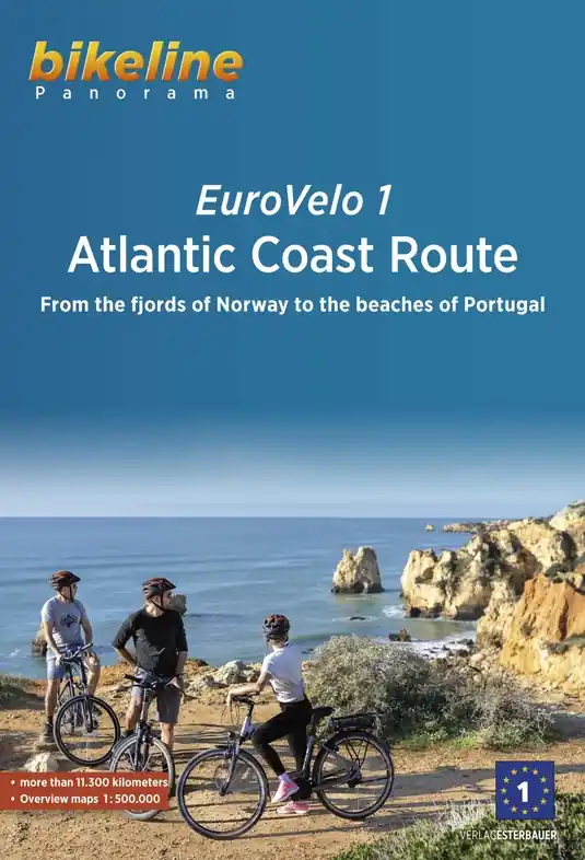 Snelle Levering fietsgids Eurovelo 1 Atlantic Coast Route