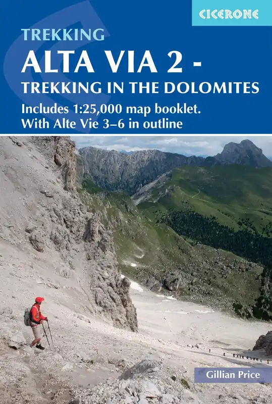 wandelgids Alta Via 2 - Trekking in the Dolomites Veilige Betaling