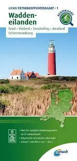 Must-Have AFK-01 Waddeneilanden ANWB fietskaart 1:100.000