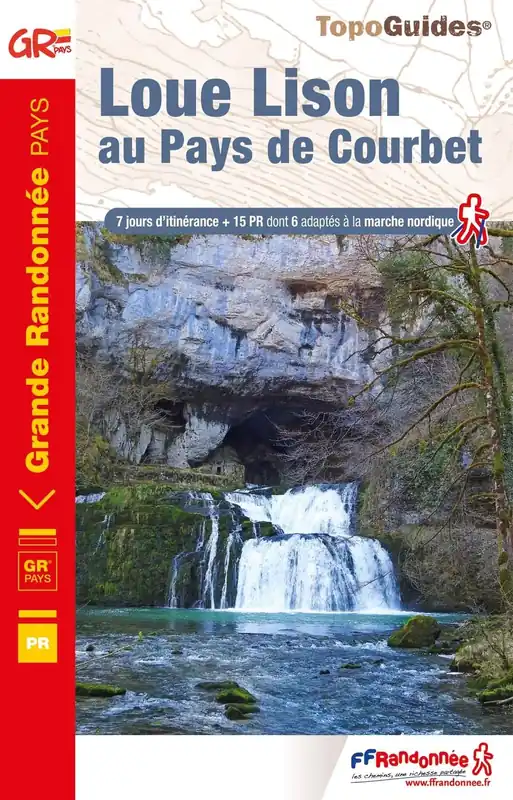 TG-2501 Loue Lison au Pays de Courbet | wandelgids Op = Op