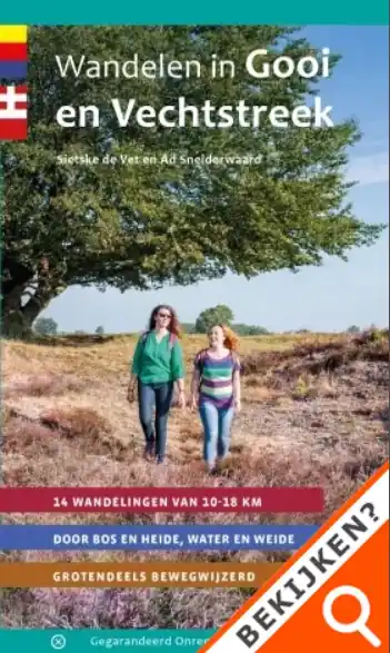 wandelgids Gooi en Vechtstreek, Wandelen in Weekendaanbieding