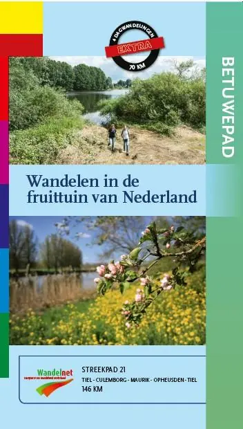 Uitverkoop Streekpad-21 Betuwepad - wandelgids (146 km)