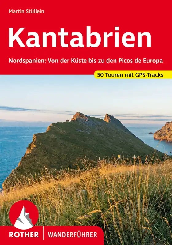 Laatste Versie wandelgids Kantabrien Rother Wanderführer Cantabrië