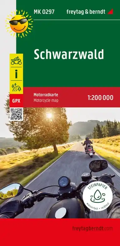 Motorkaart Zwarte Woud 1:200.000 Laatste Kans