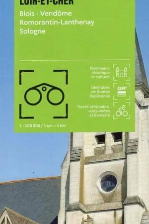 Populair TCD-41 Loir-et-Cher | overzichtskaart / fietskaart 1:100.000