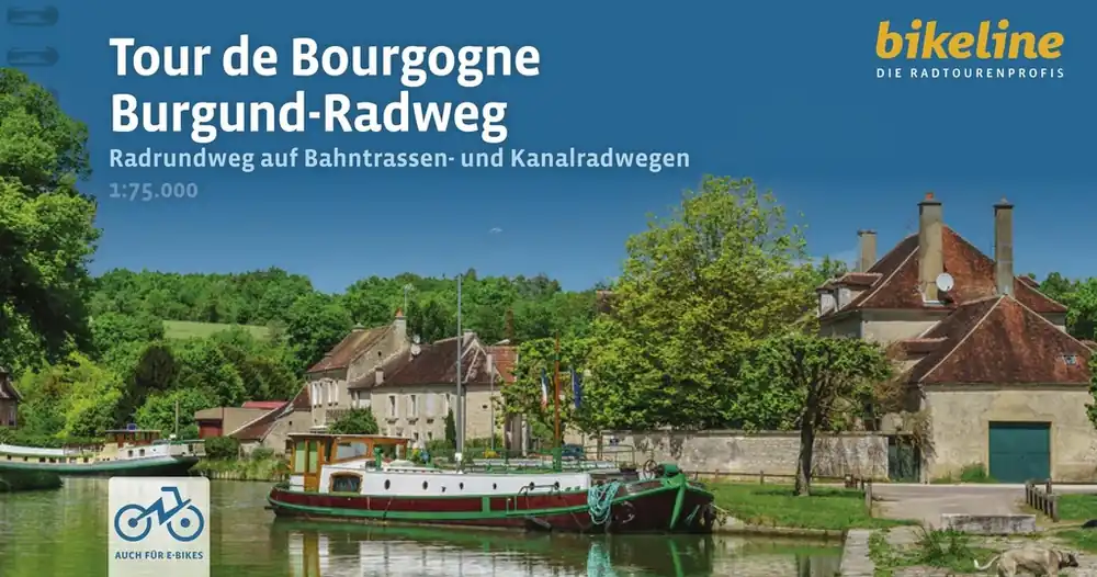 Bikeline Tour de Bourgogne - Burgund-Radweg | fietsgids Actieprijs