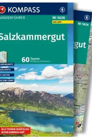 Aanbieding Kompass Salzkammergut | wandelgids KP-5626