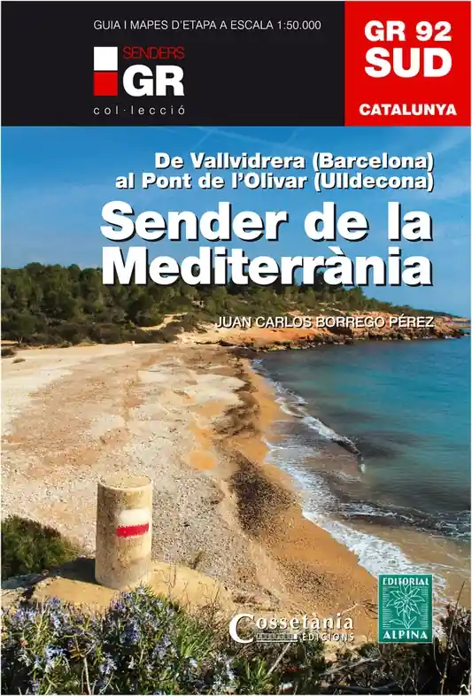 wandelatlas Sender de la Mediterrania GR-92 SUD Exclusieve Aanbieding