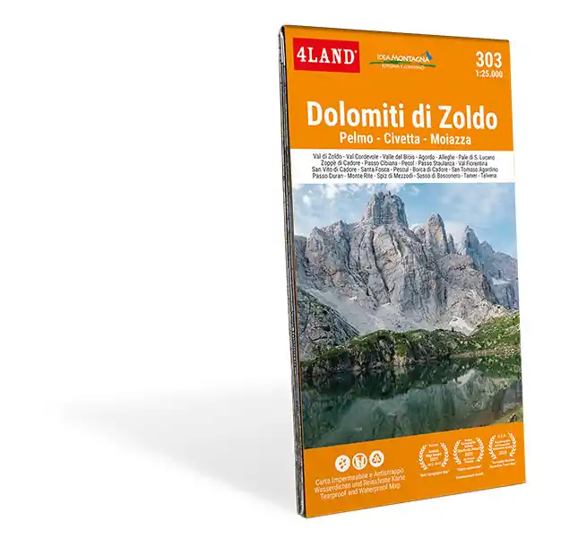 IM-303 Dolomiti di Zoldo wandelkaart 1:25.000 Koopje