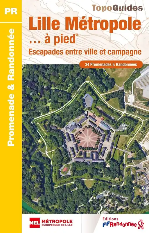 P592 Lille métropole à pied | wandelgids Snelle Levering