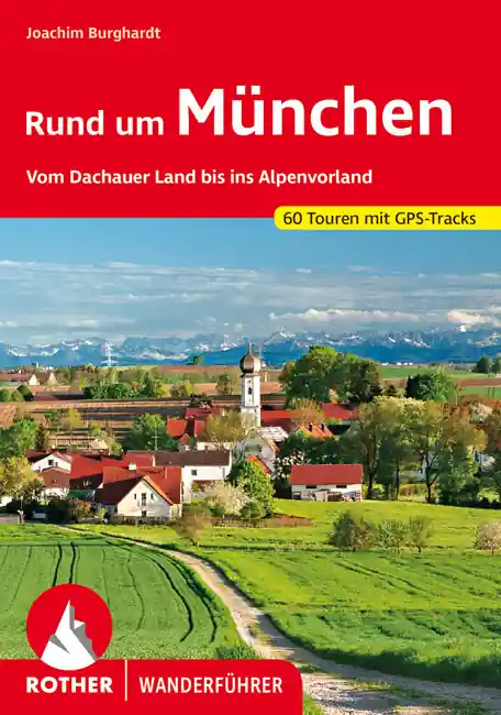 Hoge Kwaliteit wandelgids Rund um München Rother Wanderführer