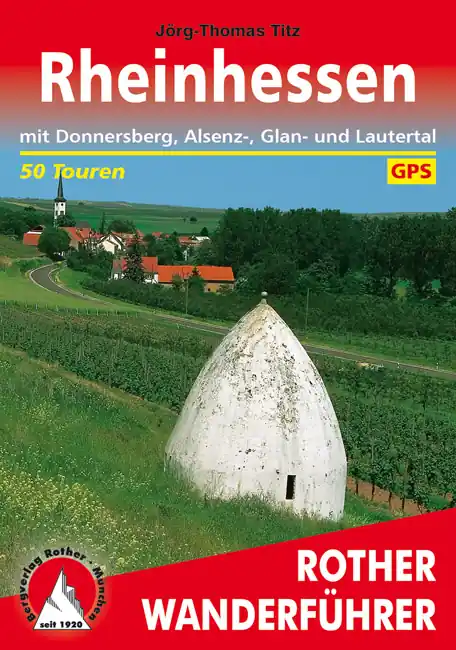 Gereduceerde Prijs wandelgids Rheinhessen Rother Wanderführer