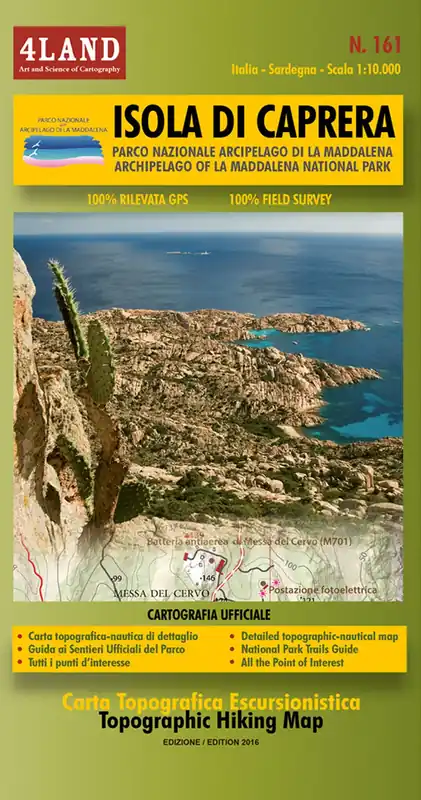 IM-161 Isola di Caprera | wandelkaart 1:25.000 Premium