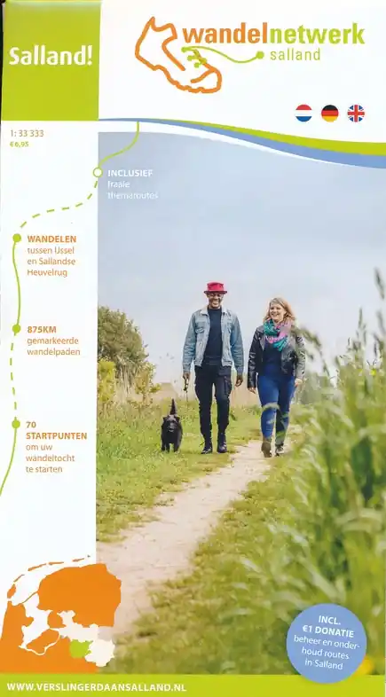 Gereduceerde Prijs Wandelkaart Salland 1:33.333