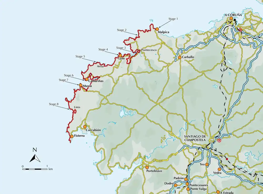 Camino dos Faros, Walking the | wandelgids Exclusieve Aanbieding