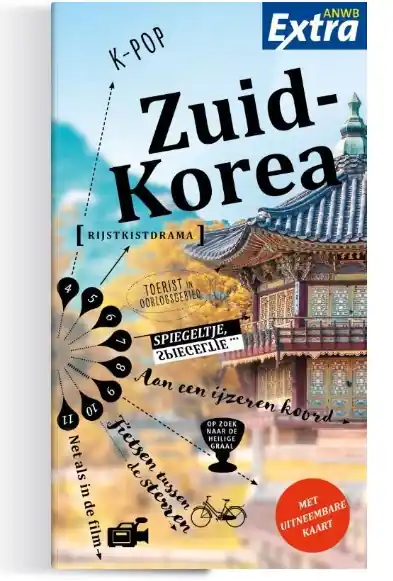 Laatste Versie ANWB Extra reisgids Zuid-Korea