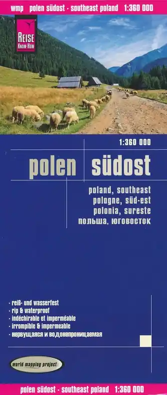 Seizoensaanbieding Polen, Zuidoost- | landkaart, wegenkaart 1:360.000