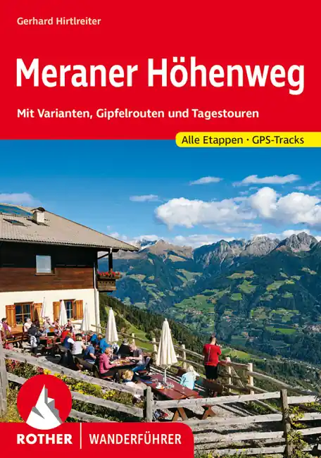 Beste Prijs wandelgids Meraner Höhenweg Rother Wanderführer