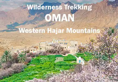 Beste Prijs Wilderness Trekking Oman | wilderness map