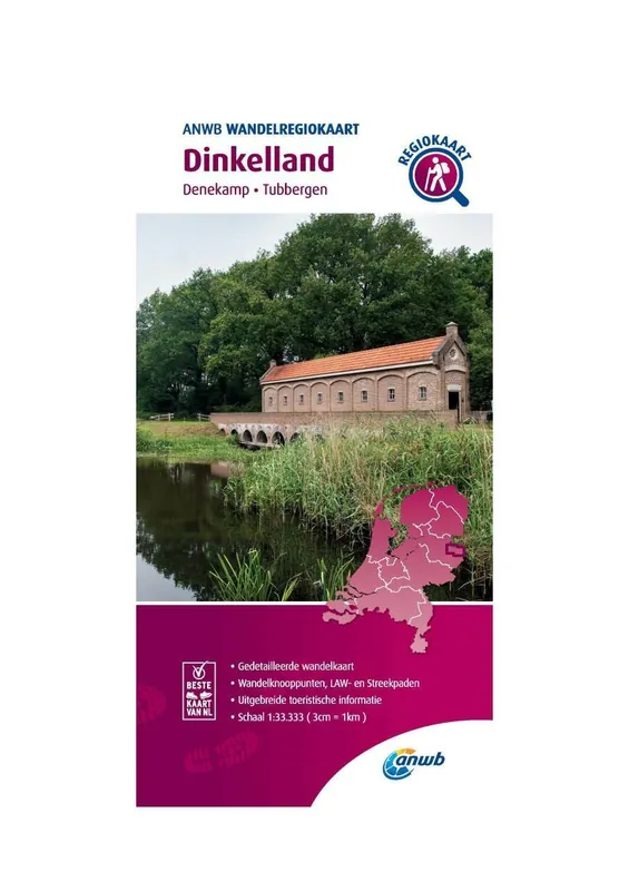 WRK-11 Dinkelland | ANWB wandelkaart 1:33.333 Shop Nu