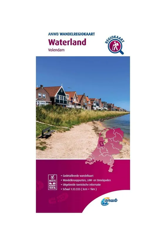 WRK-20 Waterland | ANWB wandelkaart 1:33.333 Bestel Nu