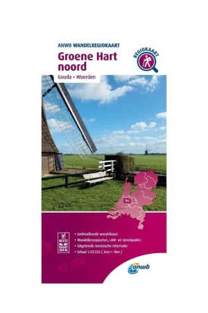WRK-29 Groene Hart noord | ANWB wandelkaart 1:33.333 Alleen Vandaag
