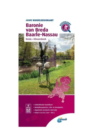 WRK-33 Baronie van Breda, Baarle-Nassau | ANWB wandelkaart 1:33.333 Actieprijs