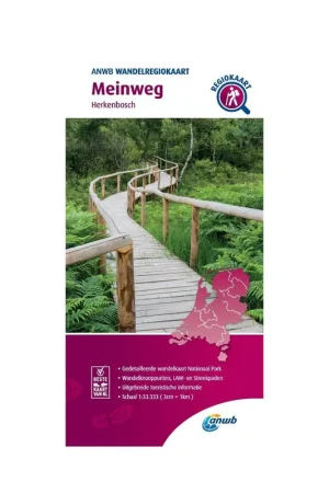WRK-39 Meinweg | ANWB wandelkaart 1:33.333 Shop Nu