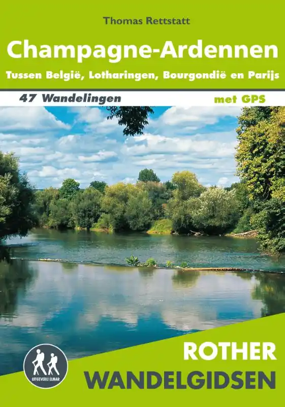 Fabrieksprijs Rother wandelgids Champagne - Ardennen