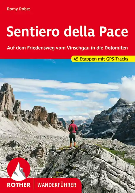 Direct Beschikbaar wandelgids Sentiero della Pace Rother Wanderführer