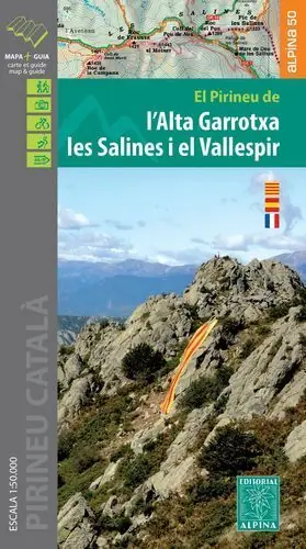 wandelkaart l'Alta Garrotxa | 1:50.000 Beperkt Aanbod