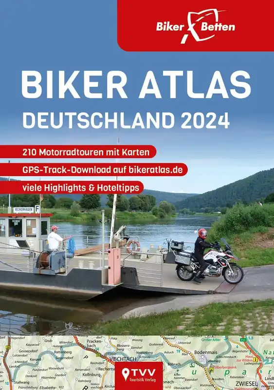 Veilige Betaling Biker Atlas Deutschland 2024 | motorreisgids