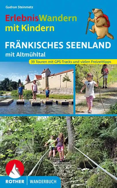Finale Uitverkoop Fränkisches Seenland | Rother Wanderbuch wandelgids