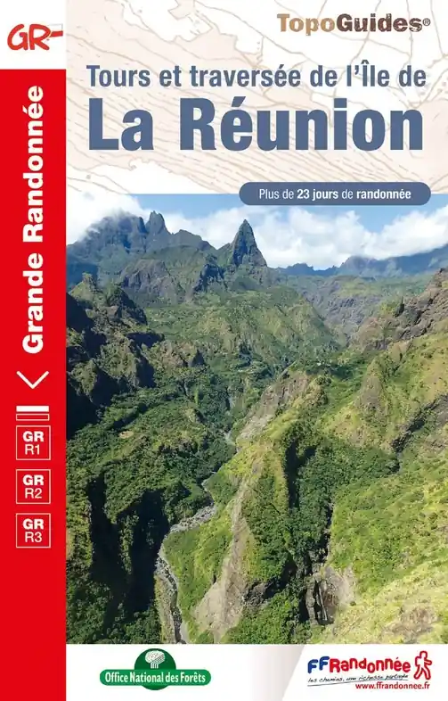 Laatste Versie TG-974 l'Île de la Réunion | wandelgids GR-R1, R2 en R3