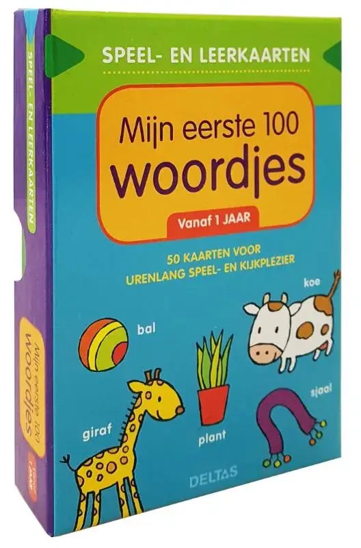 Mijn eerste 100 woordjes vanaf 1 jaar Lage Kosten