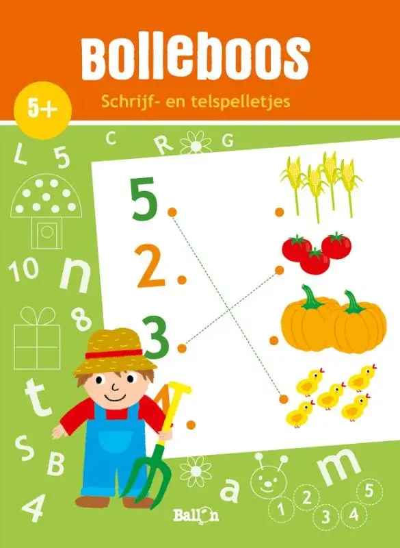 Schrijf- en telspelletjes 5+ Merkproduct