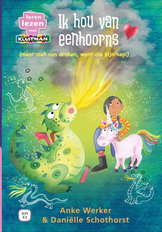 Hoge Kwaliteit Leren lezen met Kluitman - Ik hou van eenhoorns (maar niet van draken, want die zijn nep!)