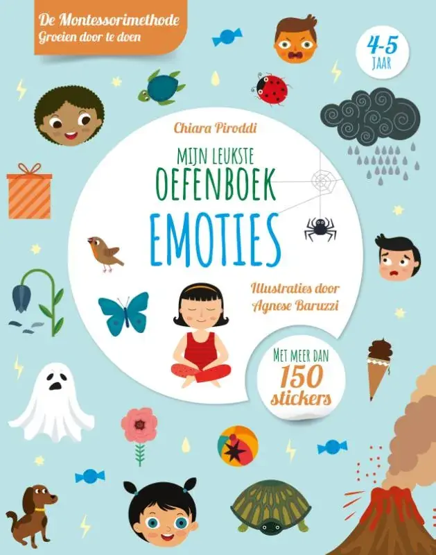 Mijn leukste oefenboek emoties – Met meer dan 150 stickers Direct Beschikbaar