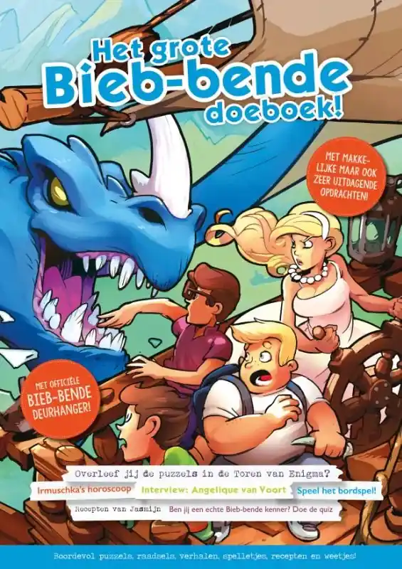 Gecertificeerd Het grote Bieb-bende doeboek!