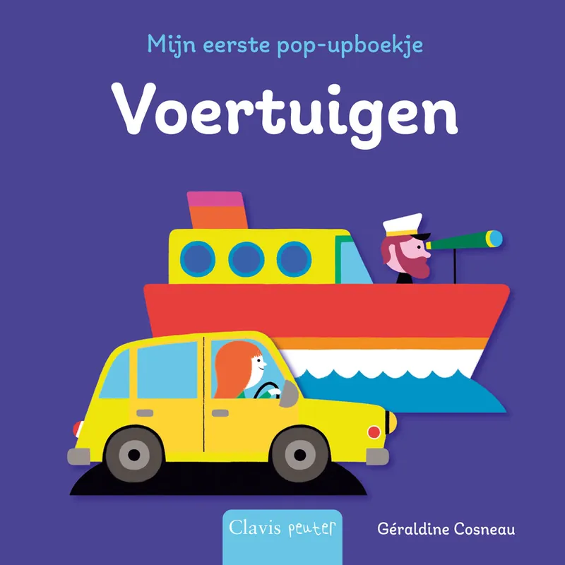 Mijn eerste pop-upboekje - Voertuigen Premium