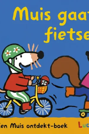 Aanbieding Muis - Muis gaat fietsen