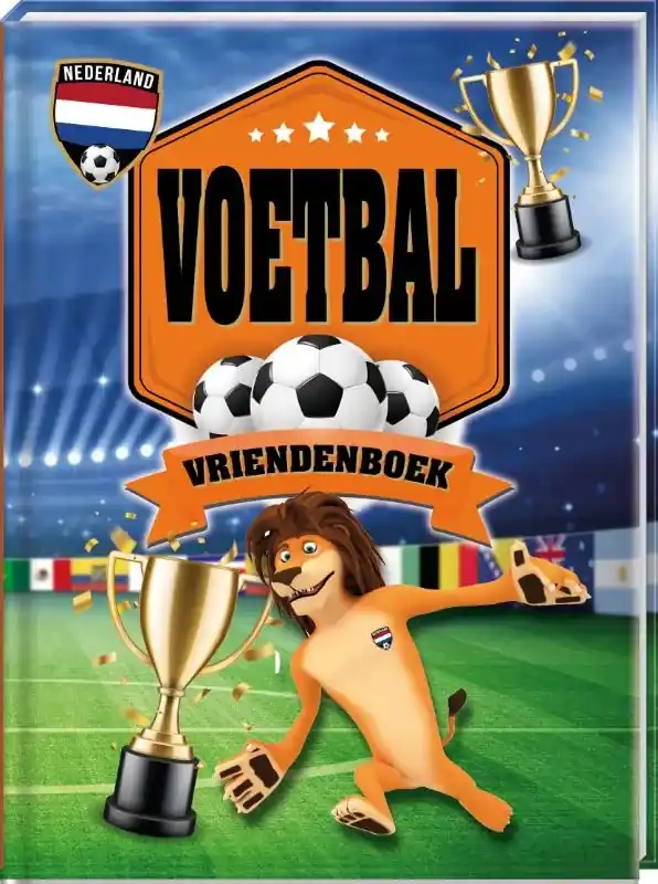 Hoge Kwaliteit Vriendenboek voetbal