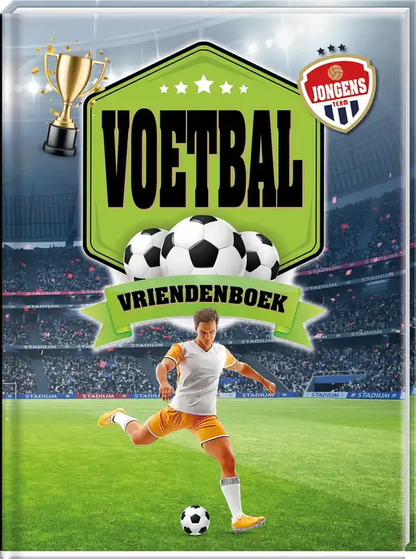 Direct Verzonden Vriendenboek voetbal jongens