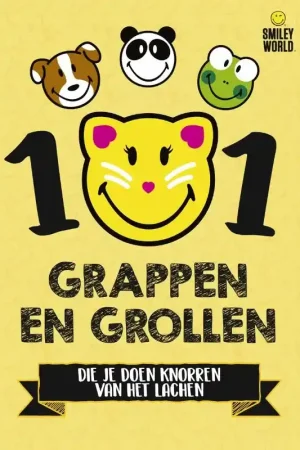 101 Grappen en grollen die je doen knorren van het lachen Lage Prijs