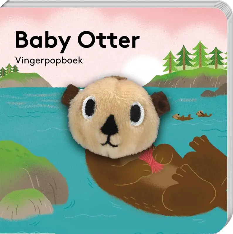 Vingerpopboekje Baby Otter Gratis Verzending