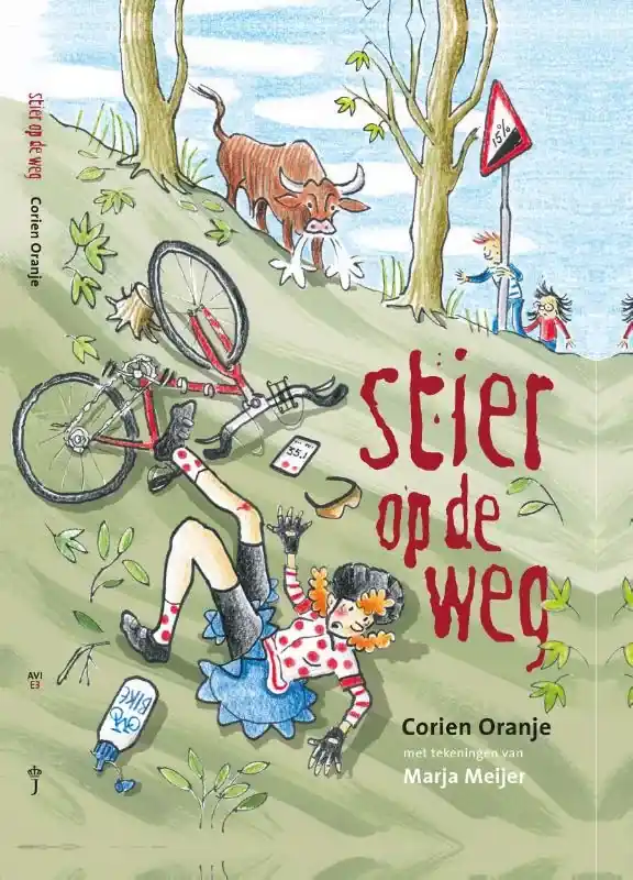 Hoge Kwaliteit Stier op de weg
