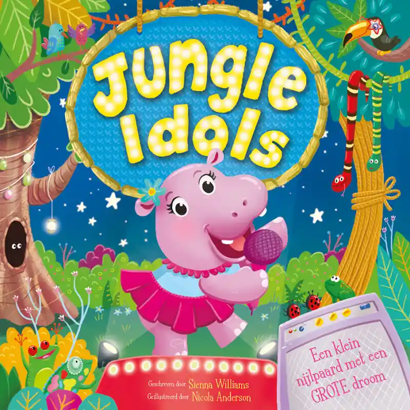 Prentenboek padded - Jungle Idols - prentenboek padded Shop Nu