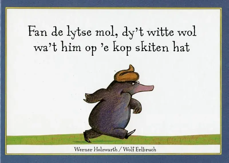 Fan de lytse mol dy't witte wol Veilige Betaling