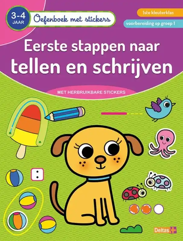 Korting Eerste stappen naar tellen en schrijven (3-4 j.)